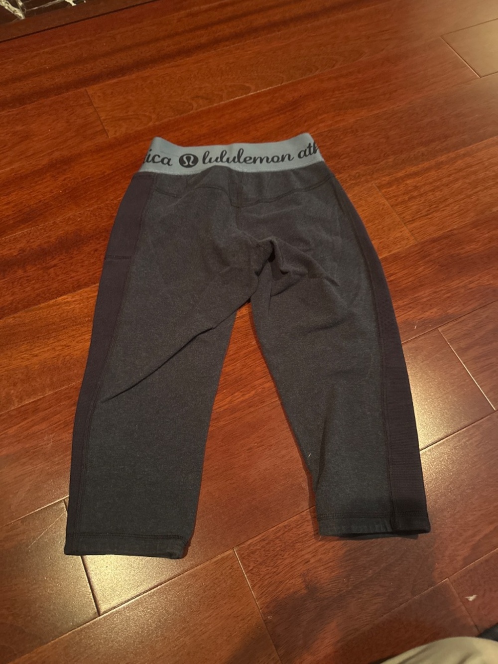 lululemon athletica Black and Gray Tank Top and Cropped Leggings Set - Picture 7 of 7